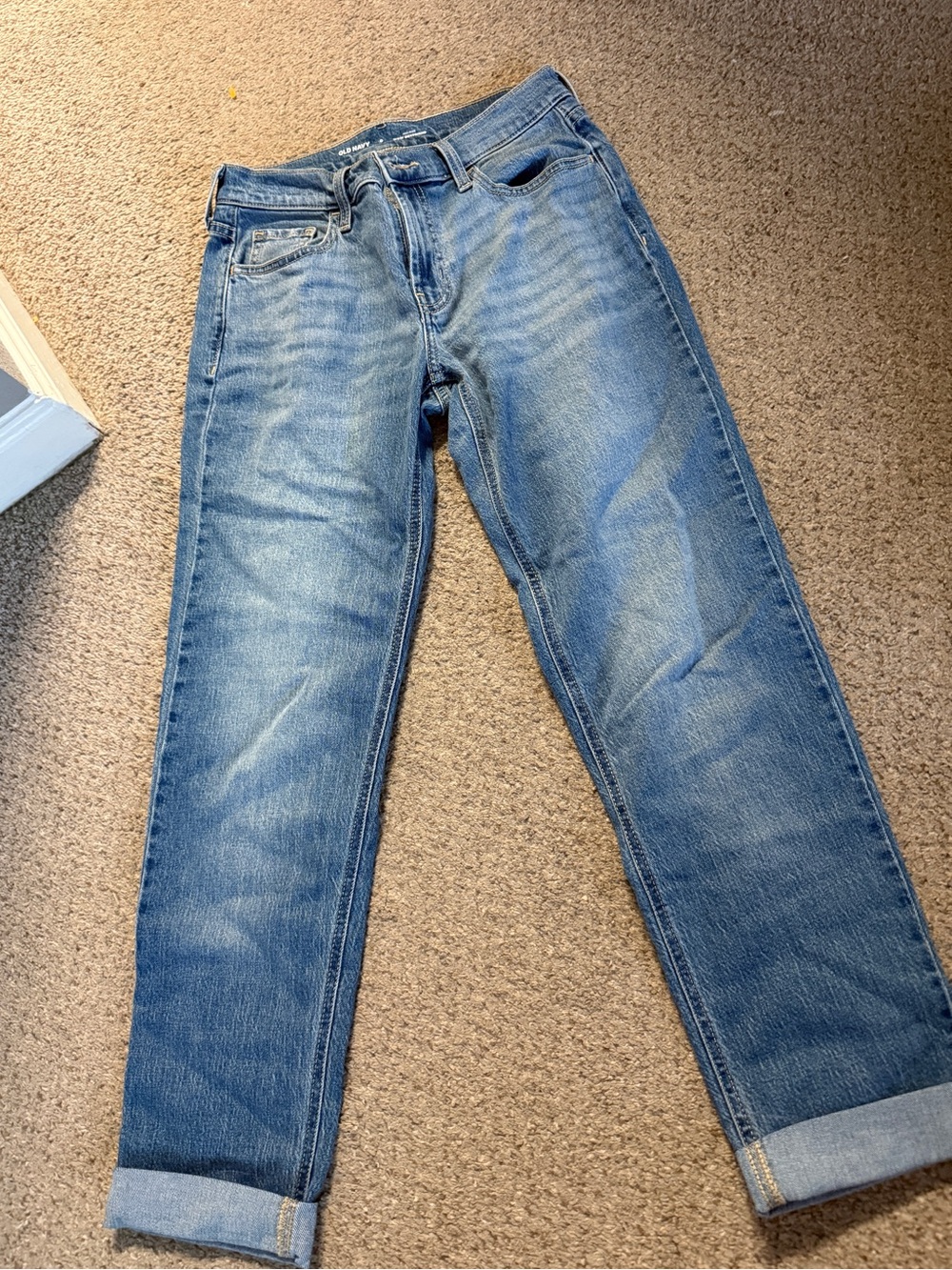 Old Navy Light Blue Straight-Leg Men's Jeans